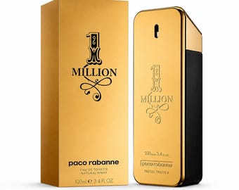1 Million by Paco Rabanne Men’s Cologne 3.4 Oz | Premium Eau De Toilette Fragrance | Perfect Gift for Him