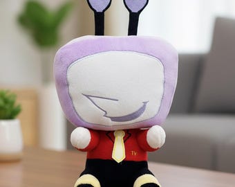 Peluche inspirado en Tenna, muñeco suave de personaje de videojuego hecho por fans.