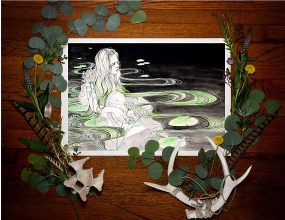 Reproduction Tableau Zorn Anders - Nymphes De L'eau - Impression Giclée Sur Toile Fine