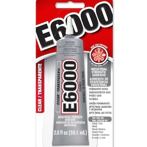 E-6000 Craft Adhesive 2 oz tube | Stained Glass Supplies | Stained Glass Mosaic | Mosaic Tools | Glue for Mosaic