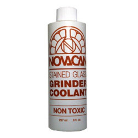Novacan Stained Glass Grinder Coolant 8 oz., Stained Glass Patina