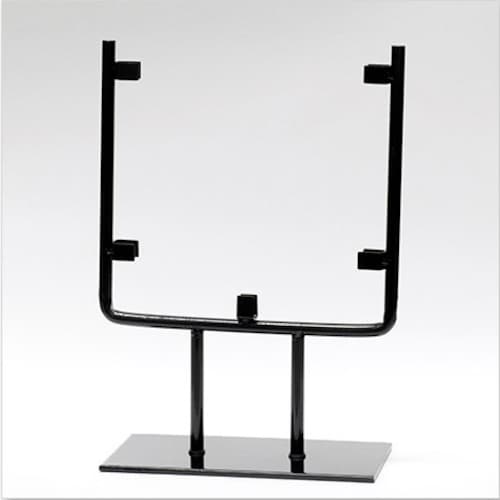 Round Stand for Stained Glass Display Black Metal 8 Etsy