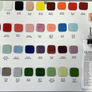 Glass Glaze Glass Paint 50ml bottle | Glass Fusing Paint | Glass Fusing Supplies
