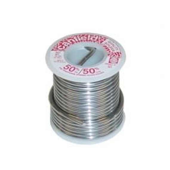 Canfield 50/50 Solder 1LB Roll Stained Glass Supplies NOT FOR JEWELRY  Contains Lead 50% Tin 50 Lead 