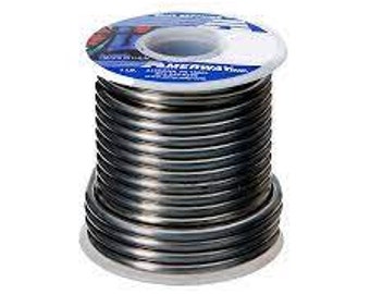Amerway 60/40 Solder 1LB Roll | Stained Glass Supplies | NOT FOR JEWELRY contains lead | 60% Tin 40 Lead