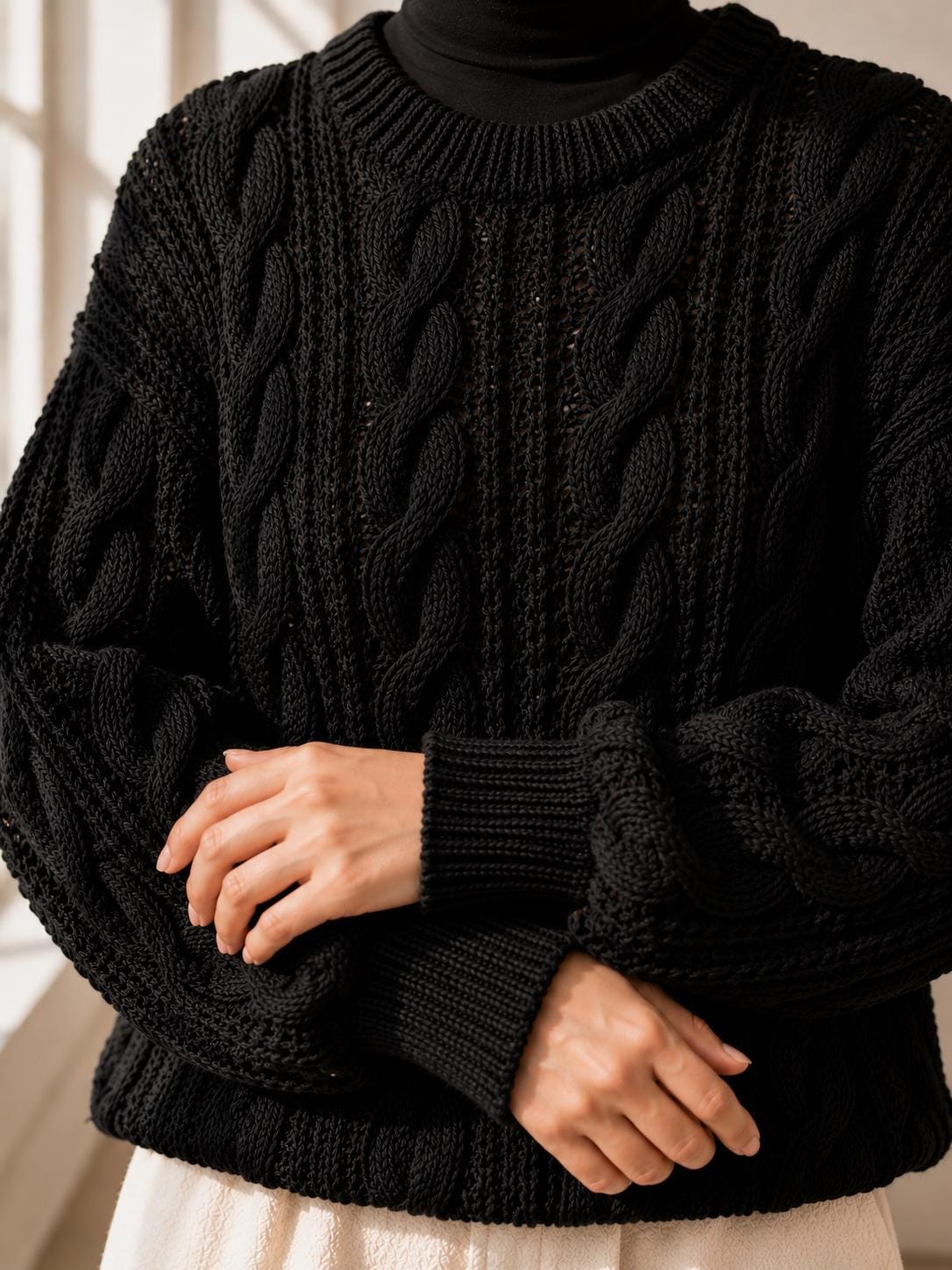 40 Oversized Sweater Crochet Patterns for Cozy Layering and Everyday Style 39 DIY Black Crochet Sweater Pattern for Women Experienced