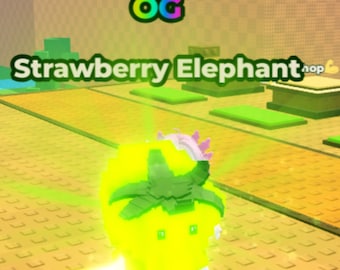 Kick a lucky Block | Rainbow Strawberry Elephant (Max lvl 186.9T/s) |