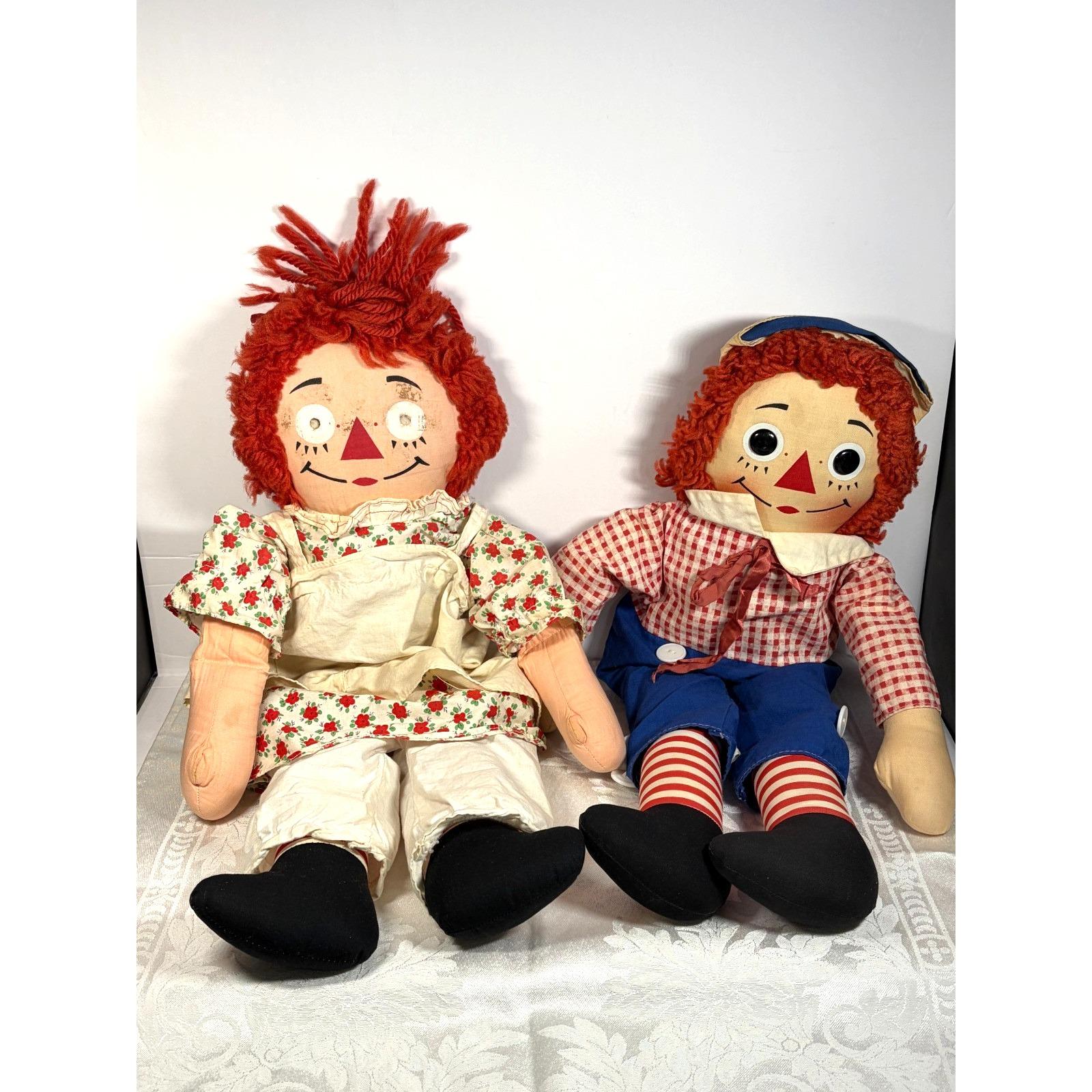 【箱付き】ラガディ・アン＆アンディKnickerbocker ドール ペア Raggedy ann andy set knickerbocker - Etsy 日本