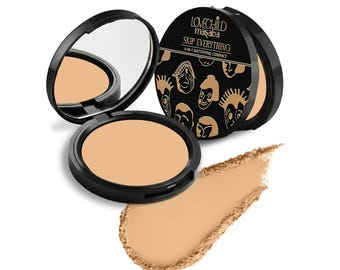 Lovechild Masaba Skip Everything Mattifying Compact Powder, Perfect Matte Finish, Oil Control, Pore Blurring & Skin Repair, 9 g