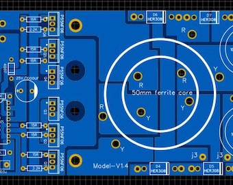 PCB_DC-DC Entrada 12V-15V Salida +15V-