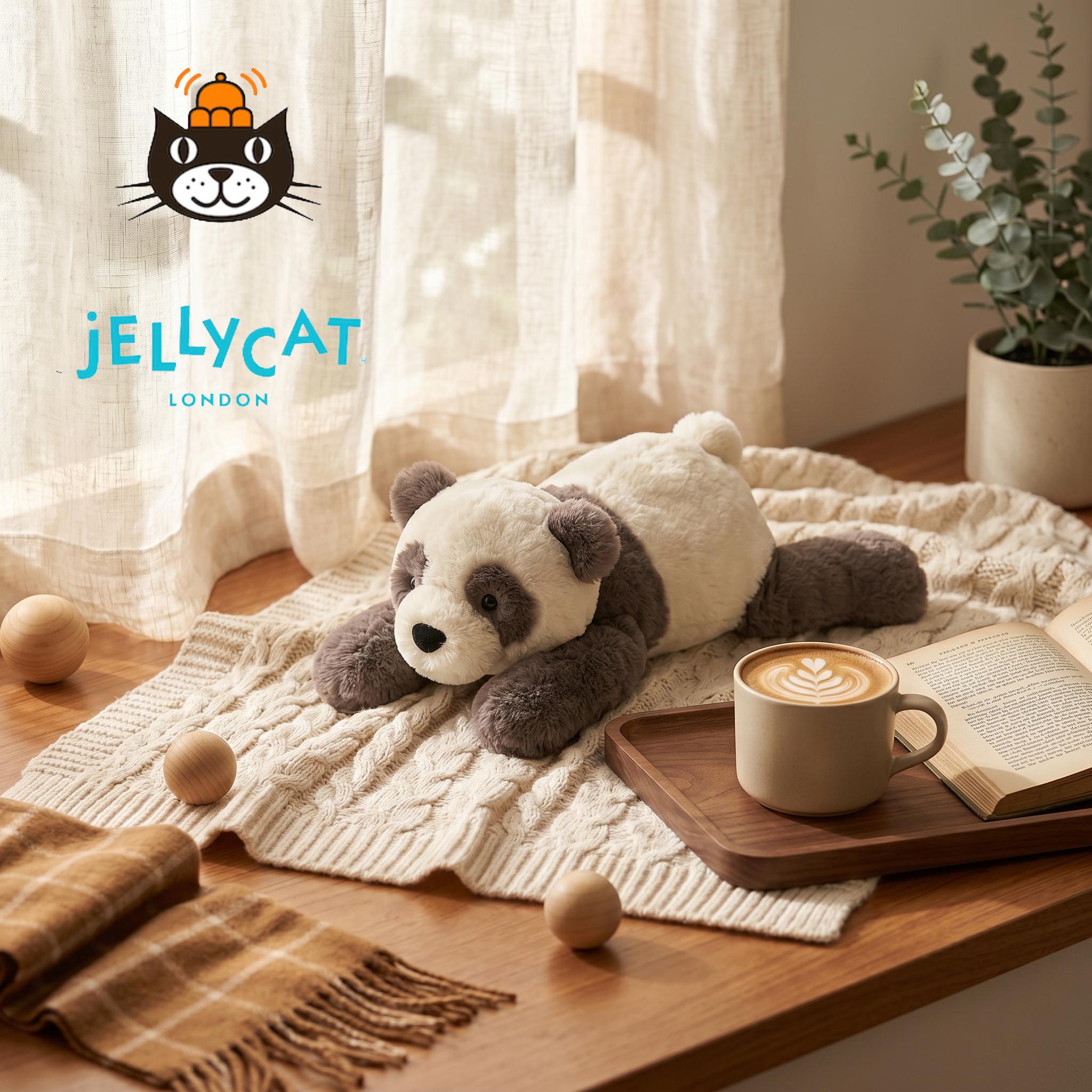 Jellycat smudge bear - Etsy 日本