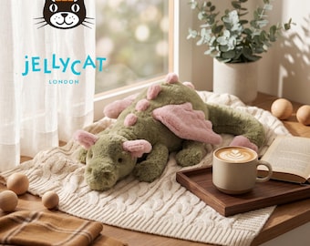 Jellycat Malachy Dragon (large) Sold Out - VHTF - RARE - NWT - Etsy