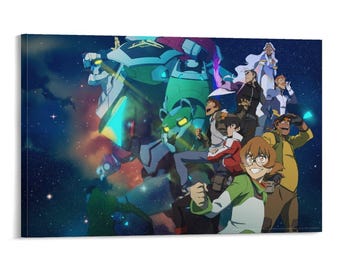 Voltron Legendary Defender Painting On Canvas Wall Art Poster Picture Print Living Room Walls Decor Home Posters