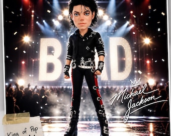 Estatua de Michael Jackson / archivo digital / archivo STL / archivo 3D / impresión digital