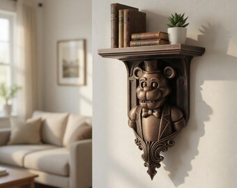 Estantería/decoración de pared/archivo 3D/modelo 3D/impresión 3D