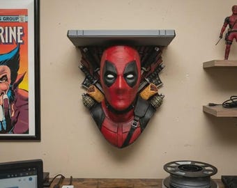 Estantería de Deadpool/archivo 3D/impresión 3D/archivo digital/3D/STL/