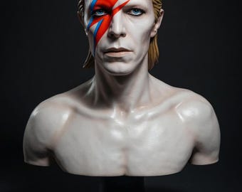 David Bowie standbeeld/David Bowie buste/3D-bestand/STL-bestand