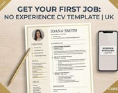 No Experience CV Template UK