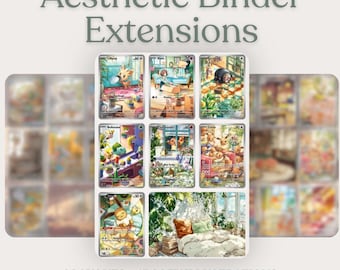 Michi Method Cozy Binder Pack | TCG Layouts | Printable Illustrations | Digital download | Home Inspired