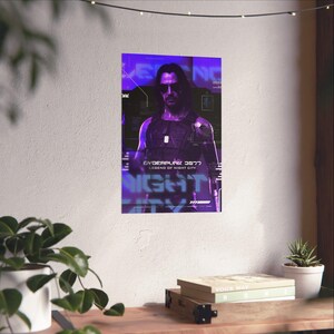 Cyberpunk 2077 | Johnny Silverhand Poster Print | 12x18 24x36 | @ralphg.designs image 5