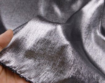 Gold Metallic Polyester Satin Fabric – Wrinkle-Free Drape for Gowns, Costumes