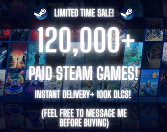 Steam Unlocker! Unlock 120k+ steam games for the price of one!