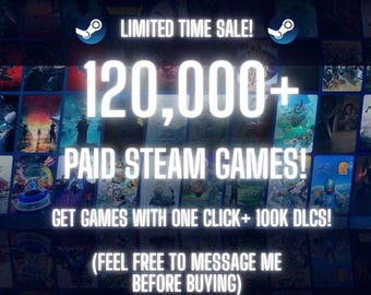 Steam Unlocker! Unlock 120k+ steam games for the price of one!