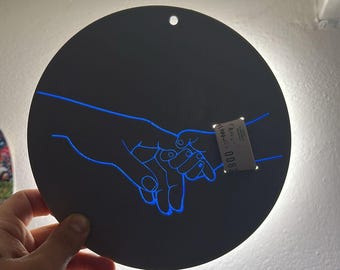 Quadro ricordo bracialetto nascita neonato