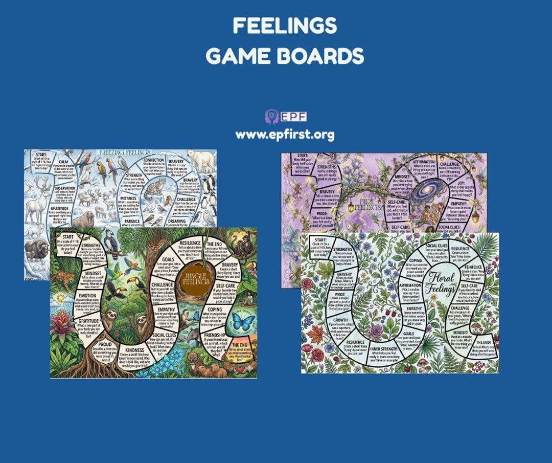 Semh Activity Fairy SEMH Board Game, SEL Activity, Emotional Regulation, Fantasy ...