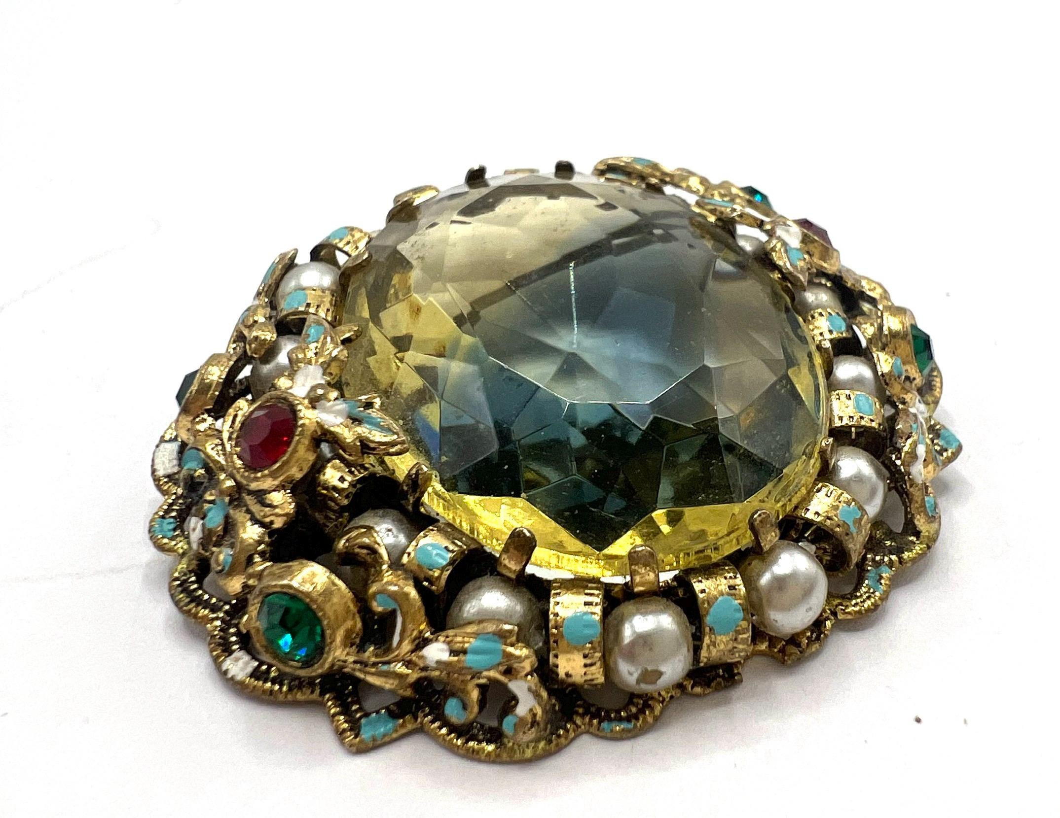 vintage west Germany? ブローチ ヴィンテージ ウエスト West Germany Brooch - Etsy