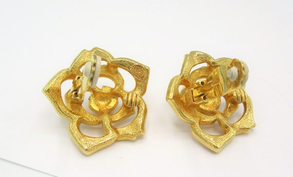 Elizabeth Taylor Rose Earrings,  Jewelry for Avon… - image 5