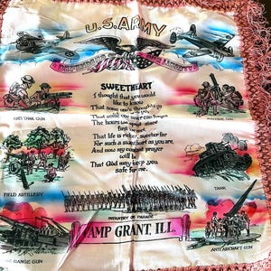 Pillow Army Sweetheart - Etsy
