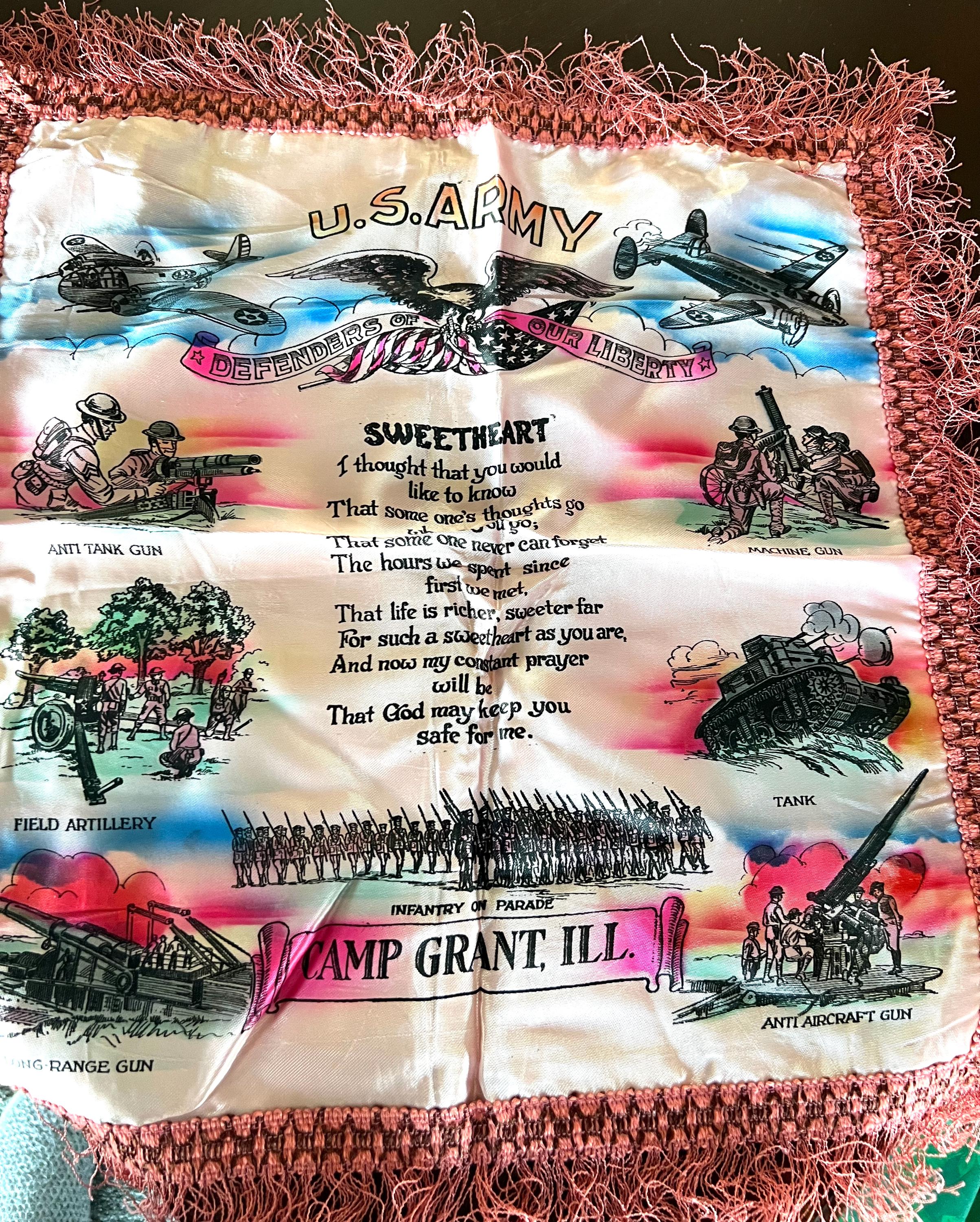 Pillow Army Sweetheart - Etsy