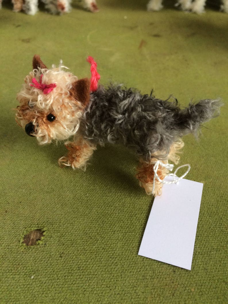 Miniature Yorkshire Terrier Decoration Etsy
