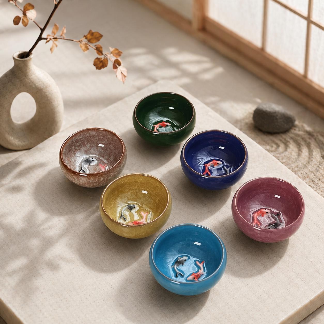 陶器の金魚鉢 - Etsy 日本