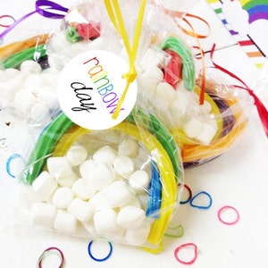 Rainbow Day Tags - 2&quot; (Downloadable print)
