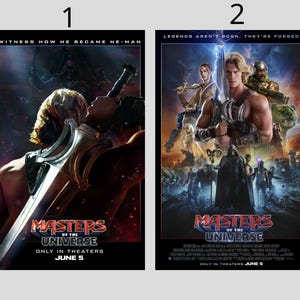 Masters of the Universe He-Man Movie Poster Wall Art