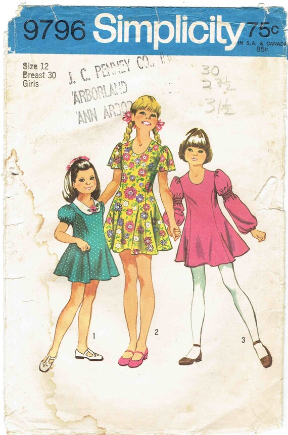 simplicity skater dress pattern Simplicity 1607 Misses Dress