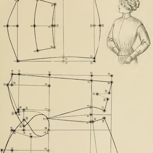 Edwardian Pattern Drafting Book PDF File - American Garment Cutter ...