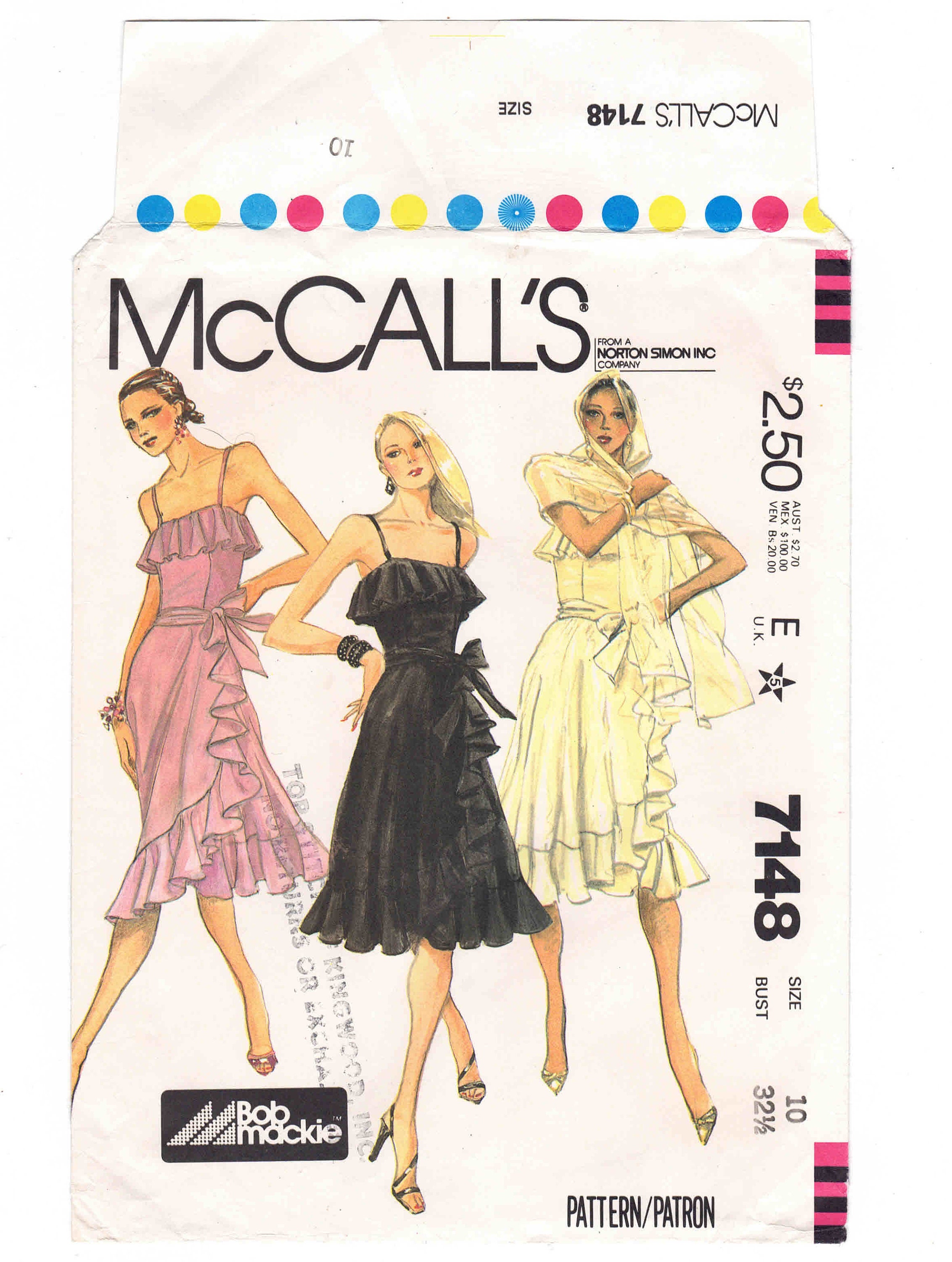 80s cocktail dress pattern 1980's Dress Patterns from The Vintage Pattern Company