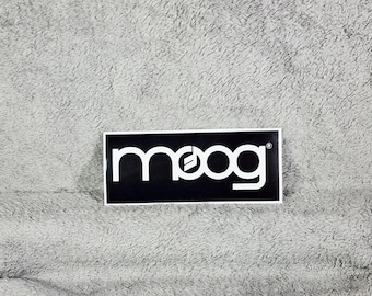 MOOG Logo Sticker - 2.5x6 Inch
