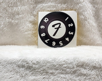 Fender Guitars Knob Sticker