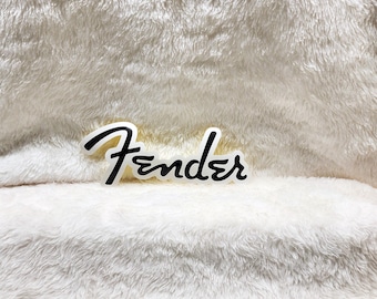 Fender Guitars "Black" Sticker