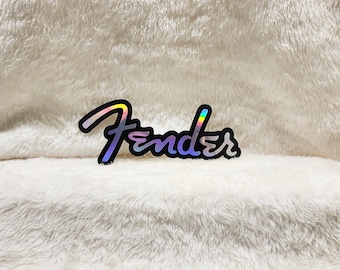 Fender Guitars "Holographic" Sticker