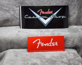Fender Guitars Sticker Set Custom Shop