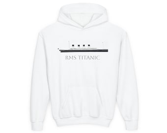 RMS Titanic Youth Hoodie |  Maddox Art
