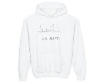 USS Liberty hoodie | Maddox Art