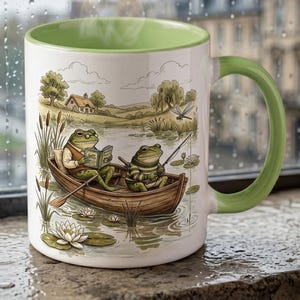 Frog and Toad Mug - Etsy