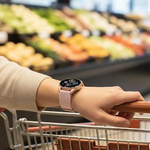 Galaxy Watch 7 Band Nylon Sport Loop No Gaps Strap for Samsung Watch 6 5 Pro 4 Classic 40mm 44mm Adjustable