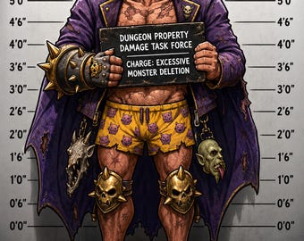 Libro da colorare di Carl, il dungeon crawler / 8 pagine da colorare con foto segnaletiche fantasy / Fan art della Principessa Donut / Divertente libro da colorare LitRPG per adulti
